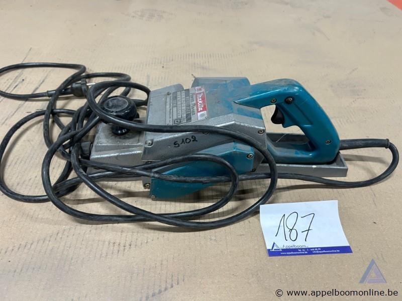 Elektrische schaafmachine Makita 1100, vermogen 0,75 kW, netspanning 220 V, serienummer 359119 C